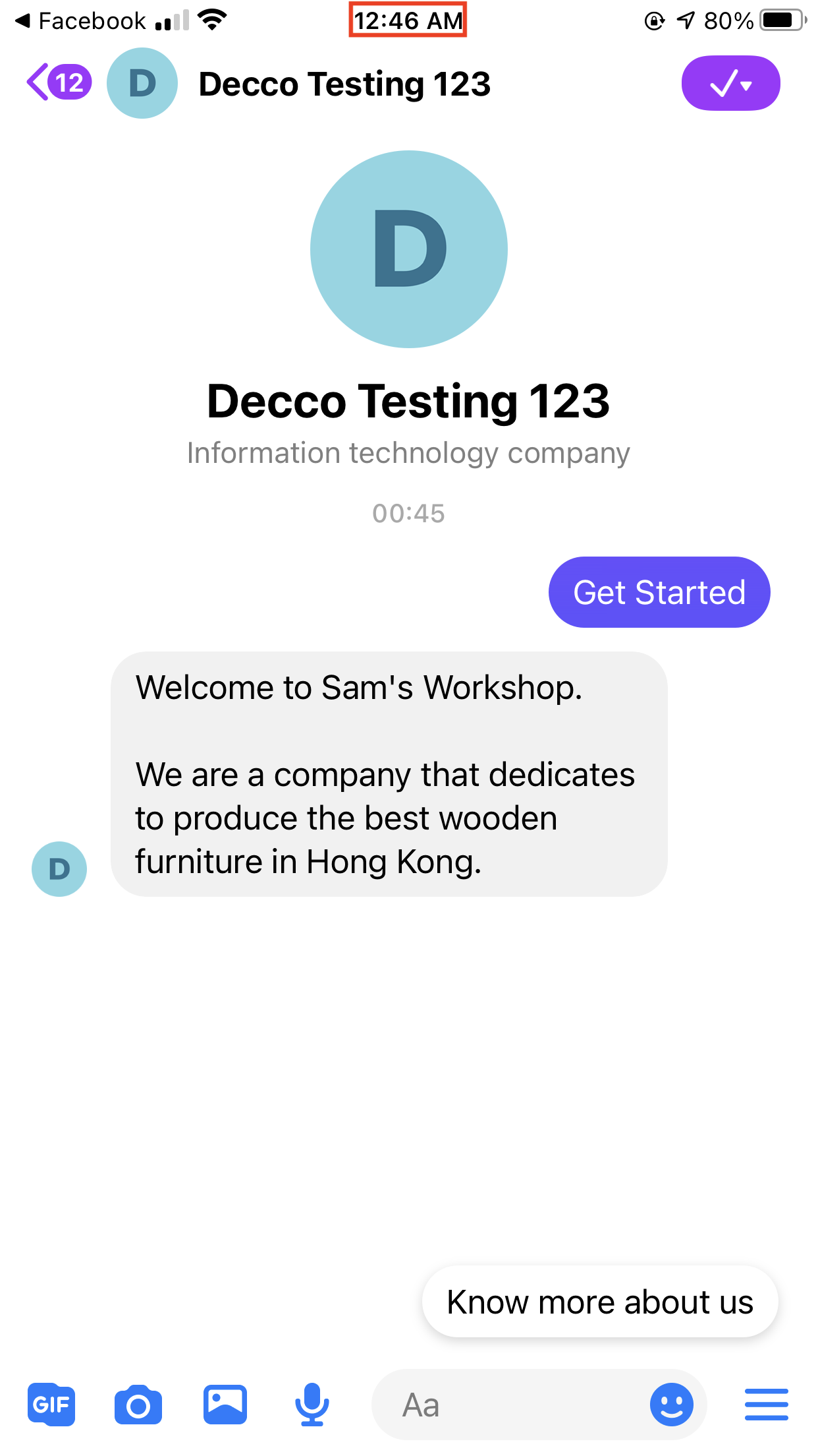 Scheduled Message sent when User is Unresponsive
